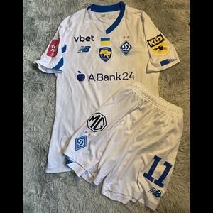 DYNAMO KYIV 2023/24 Match ISSUE WORN KIT VANAT 11 Ukrainian Premier League